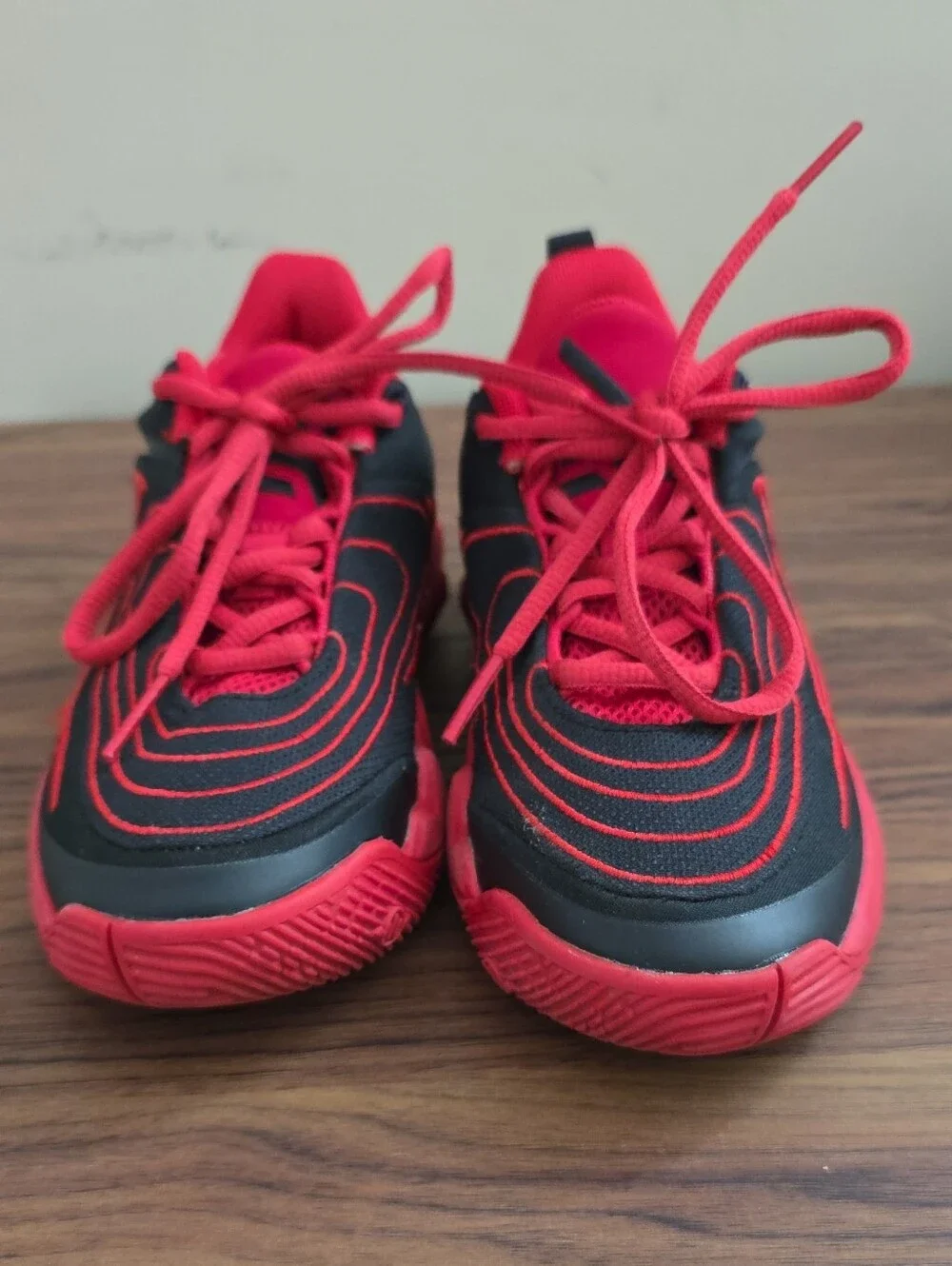 Kids - Red and Black - Nike Giannis Immortality 4 - Youth Lace-Up Shoes